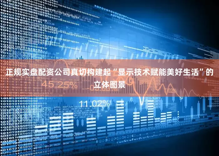 正规实盘配资公司真切构建起“显示技术赋能美好生活”的立体图景
